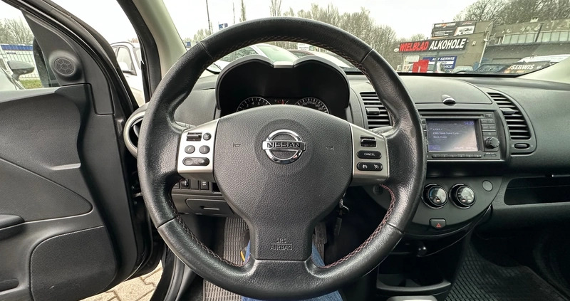 Nissan Note cena 17900 przebieg: 219000, rok produkcji 2010 z Nałęczów małe 172